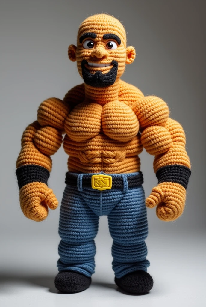 The rock johnson amigurumi