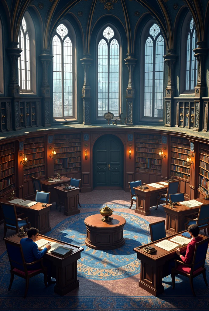 Ravenclaw Common Room.
