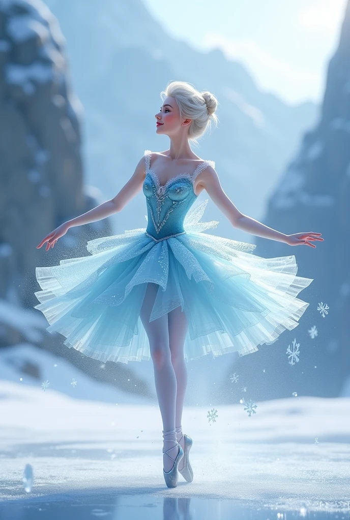 Disney Elsa Ballerina