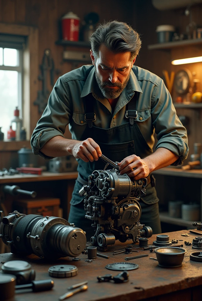 Motorcycle repair at home Put motor wizard as title