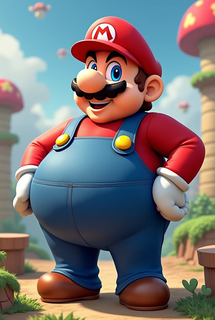 Mario big belly
