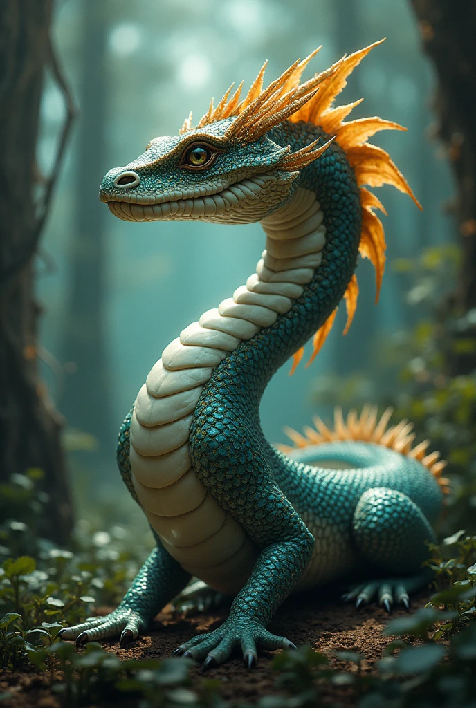 that their scales are on the edge of their body