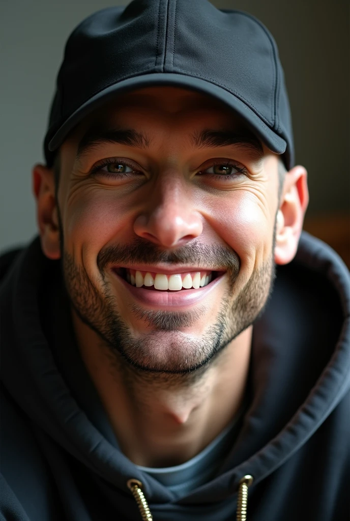 Eminem smiling