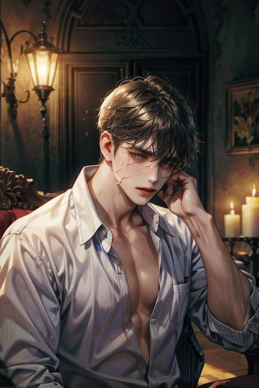 Wounded man