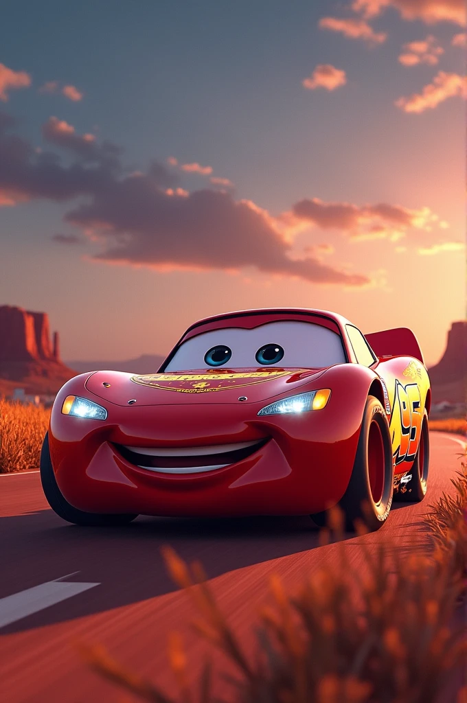 lightning mcqueen near to roberto dinamite