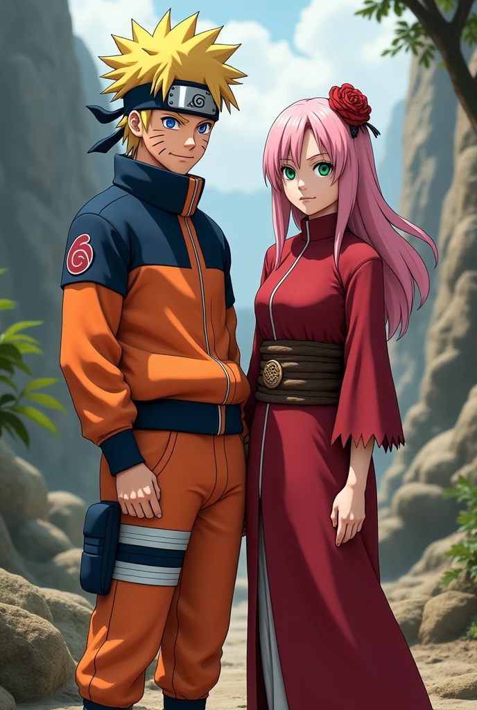 Naruto Sakura in realistic mode