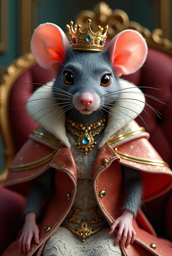 Fancy queen rat goes viral with profile
