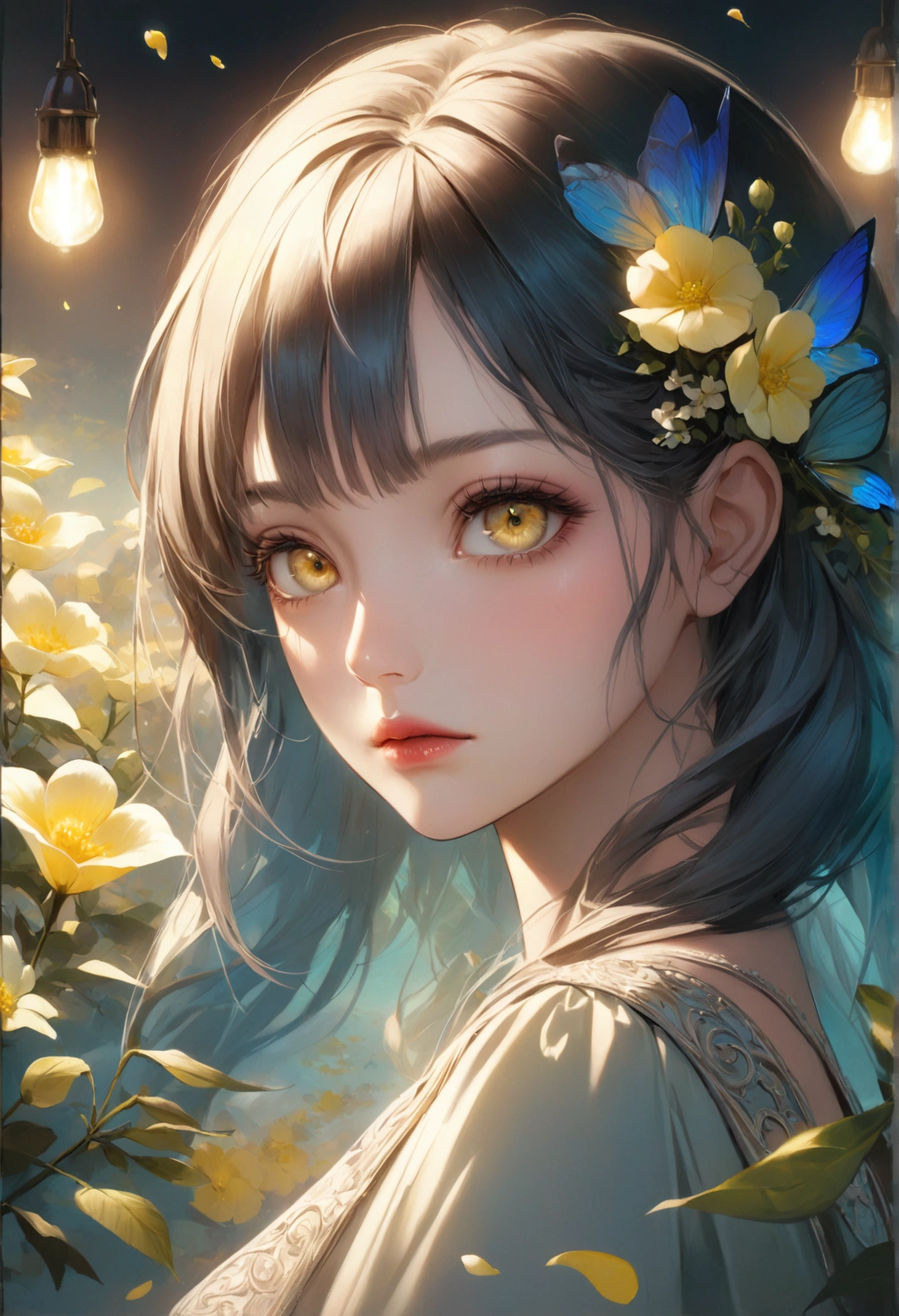 masterpiece, Best quality, (чрезвычайно подробные обои CG Unity 8k), (Best quality), (best illustration), (best shadow), absurdity, Realistic lighting, (abyss), beautiful detailed glow, artist Peter Mohrbacher
