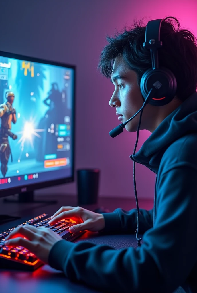 Mouse and keyboard on Ps5 fortnite player of Algufa_HXT Heist