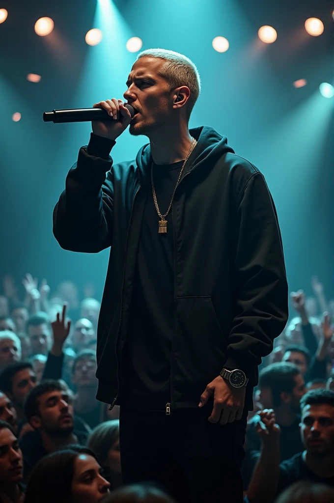 Eminem rapping