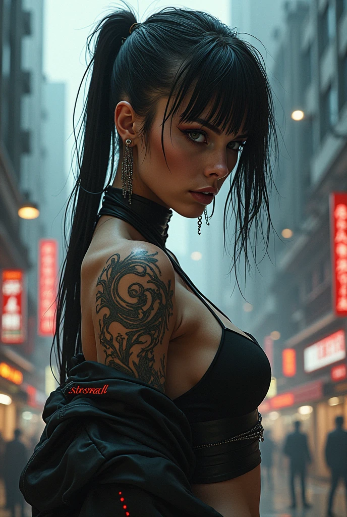 (beautifull tattooed yakuza woman, short ponytail brunette hair, with gigantic boobs), surrounded by yakuza men, wear (detailed luxurious hairpin), (detail luxury kimono), (detailed underboobs ornament), (detail hips ornament), expensive detailed necklace, golden bonsai vase on luxury table, luxury parfume bottle, luxury wall ornament, luxury window with golden frame, luxury japanesse restaurant, detail luxury golden lamp, beautifull face, pretty face, beautifull eyes, beautifull nose, sexy lips, polished nails, raytracing, beautifull fingers, beautifull hands, sexy belly, sexy body, sexy shoulders, sexy legs, sexy hips, (luxury arm ornament), (luxury bracelet), (luxury ring), (luxury necklace), (5 fingers in 1 hand), full body picture, pretty makeup, perfect anatomy, ((full of tattoo)), ((chest tattoo)), (breast tattooed), ((belly tattoo)), good lighting, professional photoshoot, full body shoot, ((belly piercing)), masterpiece, best quality:1.2),,(8k,highres,RAW photo,realistic,photo-realistic:1.3),(detailed skin texture,detailed cloth texture,beautiful detailed face:1.25),professional lighting,photon mapping,beautiful soft light,radiosity,physically-based rendering,raytracing, model shoot style, model shoot style, (extremely detailed CG unity 8k wallpaper), full shot body photo of the most beautiful artwork in the world,
