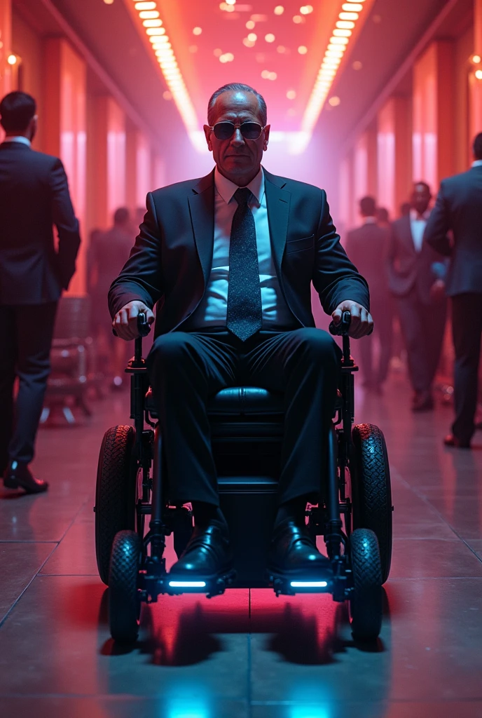 8 tycoon was wheeled into a dance club