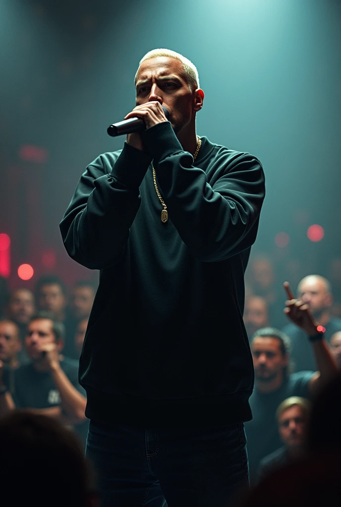 Eminem rapping