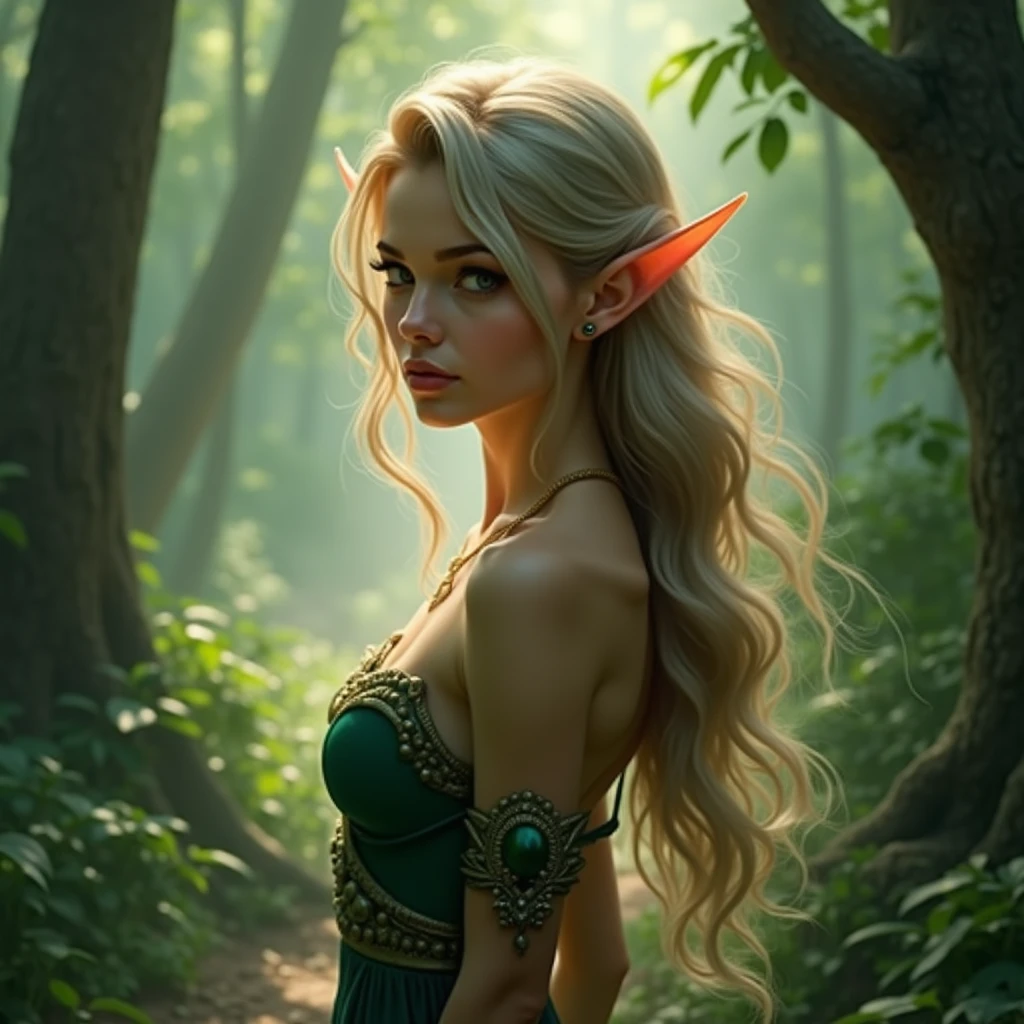 Sexy elf lady