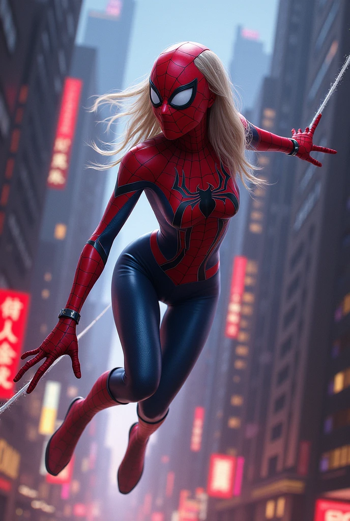 What if Spider-Man were a woman?