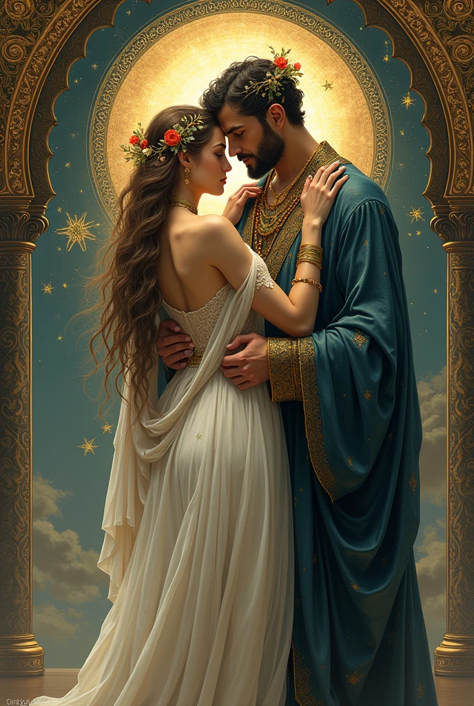 the Slavic goddess Rod hug god male
Persian