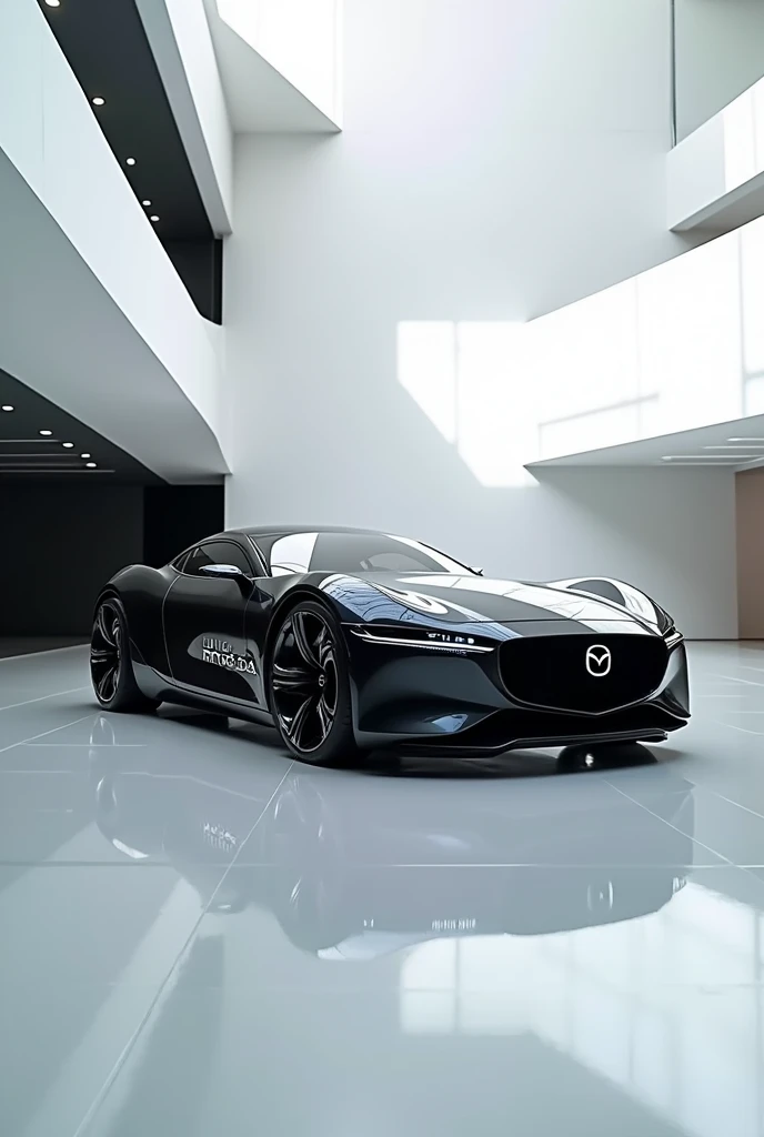 A stunning, futuristic ( 2025 Mazda 6 ) takes center stage in a luxury white showroom. The vibrant black exterior gleams, drawing attention to its sleek, aerodynamic design and bold accents. The (2025 Mazda 6 ) " is prominently displayed in large, metallic letters on the car, set against a dark wall. The interior view showcases the cutting-edge innovation and technology of its time, inviting potential buyers to experience the future of automotive design and performance. This awe-inspiring image promises an unparalleled driving experience.
Give me 10 pics of 2025 Mazda 6