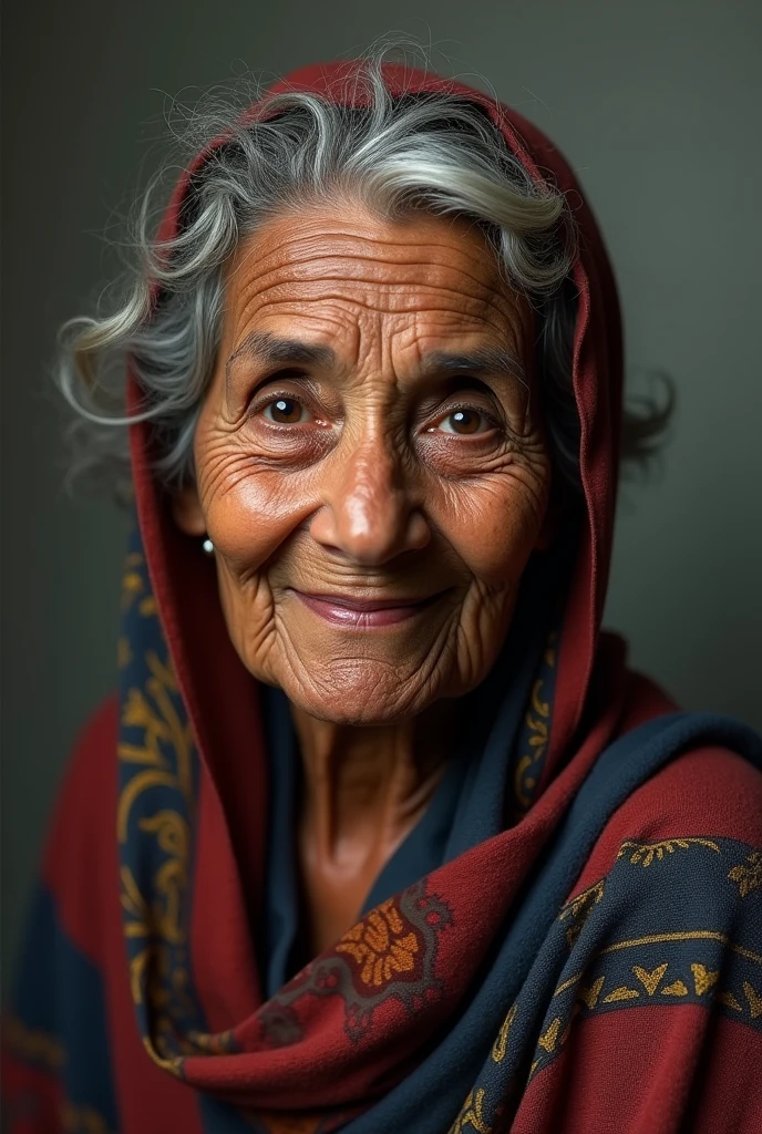 Image of the Old Black Grandma Maria do Rosário