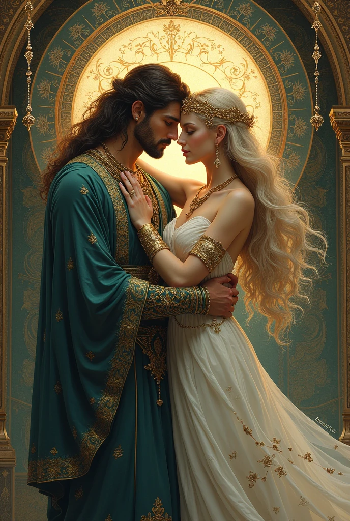 the Slavic goddess Rod hug god male
Persian