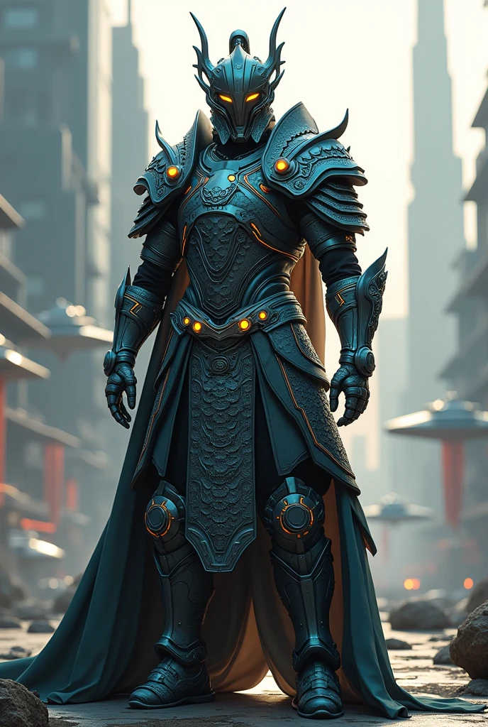 Futuristic Chinese Medieval Armor