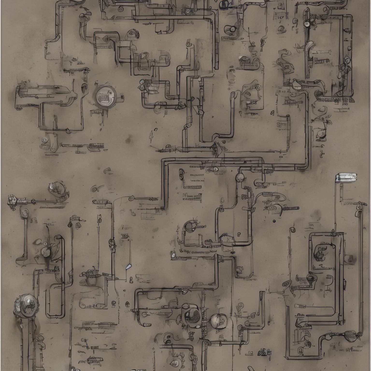 A fantasy machine for creating equipment found in a dungeon 