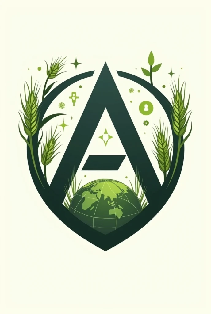 I want to create my company logo, It is a financial company for the field.
I want you to add the following items:
- A letter "A"
- Agricultural symbols.
- Light Green and Black Color.
- Planet Earth.
- Technology.
- On a shield or circle to give a sense of protection.