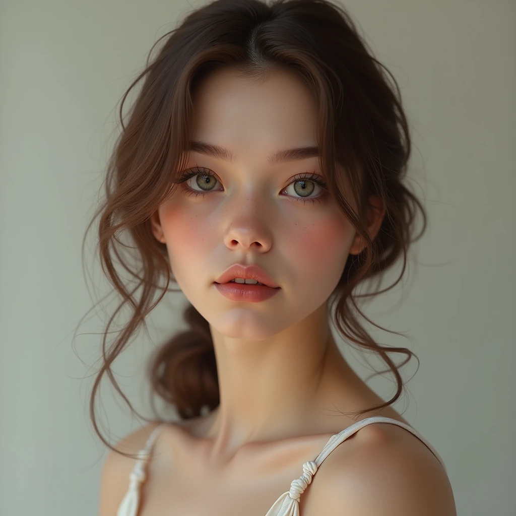 Use the exactly same girl I am providing, but make her ultra realistic