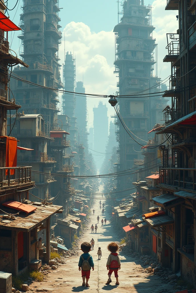 A city with only minors living together as adults