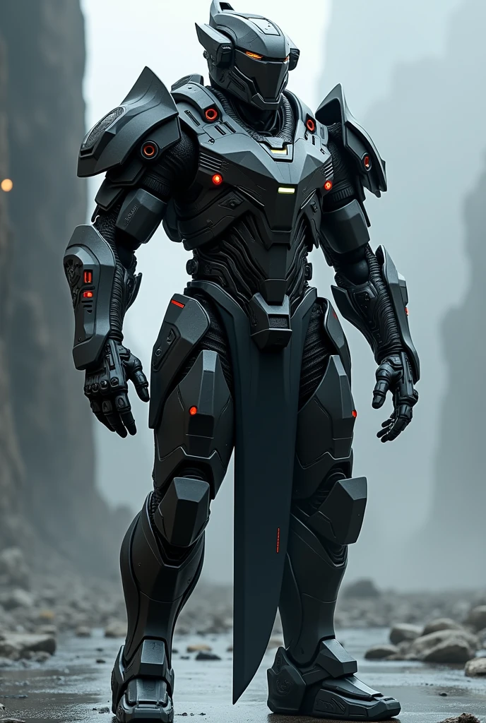 Futuristic military armor