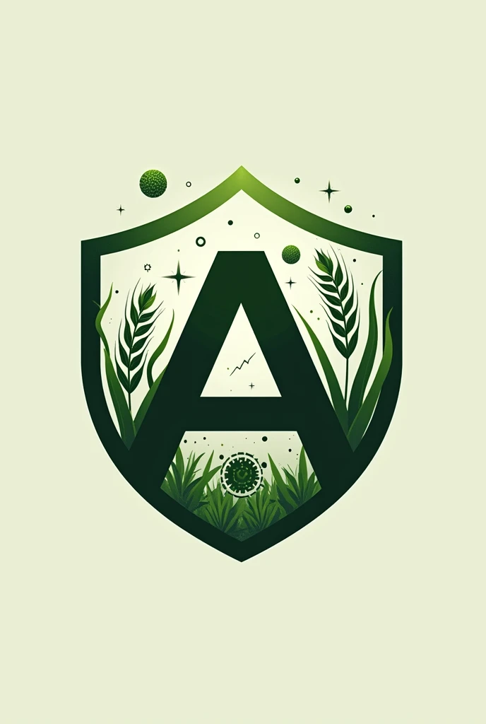 I want to create my company logo, It is a financial company for the field.
I want you to add the following items:
- A letter "A"
- Agricultural symbols.
- Light Green and Black Color.
- Planet Earth.
- Technology.
- On a shield or circle to give a sense of protection.
