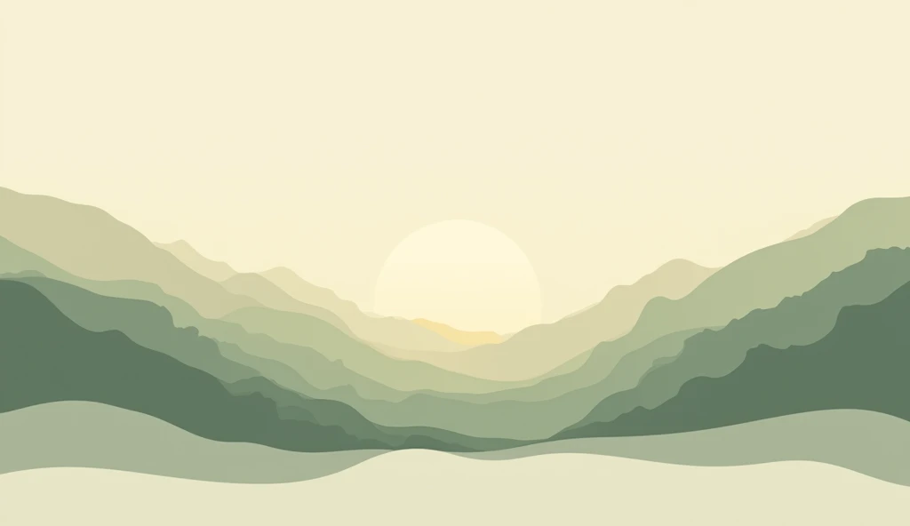 You can create a wallpaper for a page that has this #F3E8D8 color and at the top it has this #768a56 color and at the bottom this color #F9F5E8