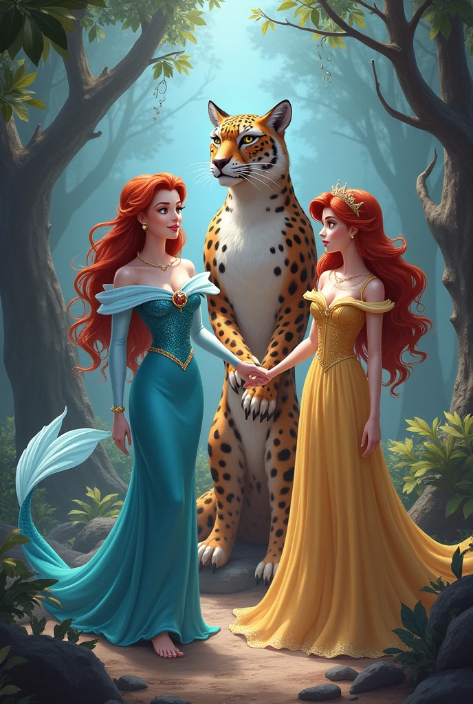 And Disney princesses were animals