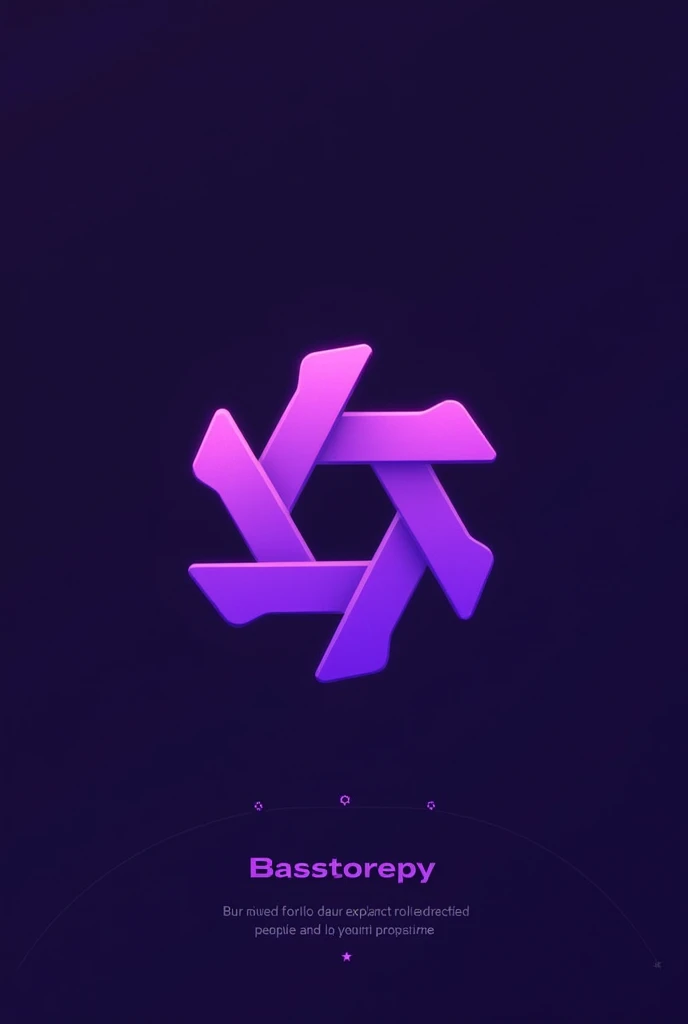 Make me some logos, My company name is BasStorePy, It is a local store that sells purple technology products.