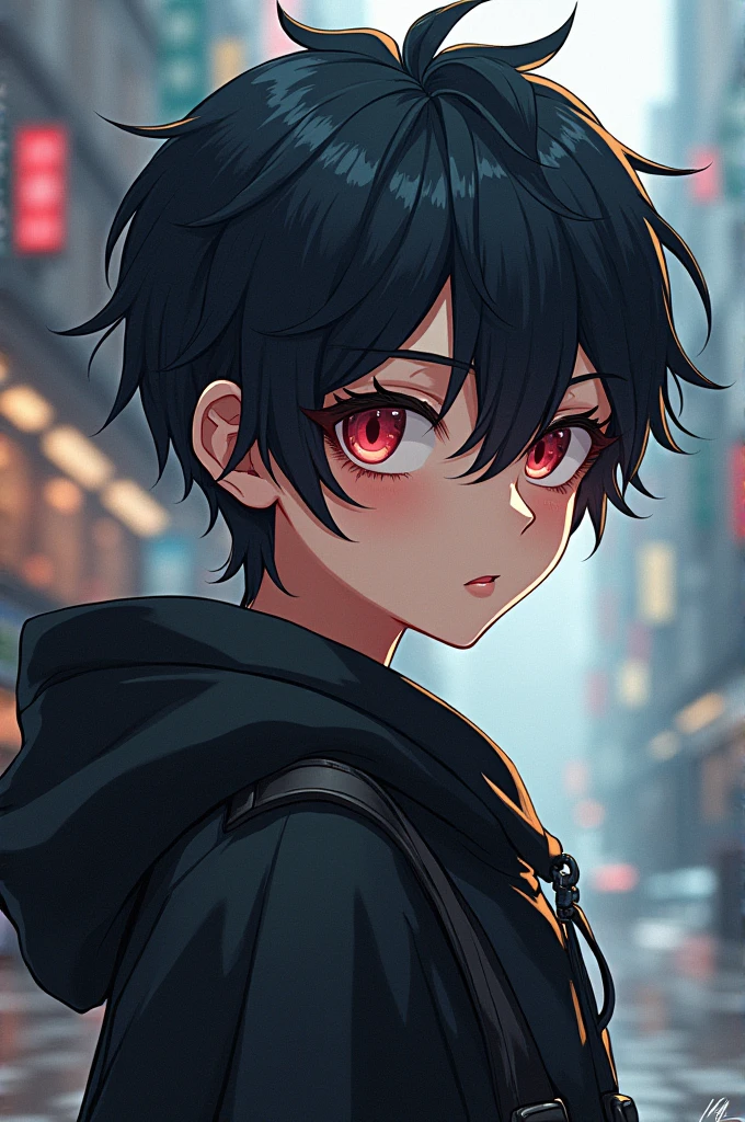 Um personagem de anime com as características desses personagens de anime: Yamada de Yamada-kun and the seven witches, Kakashi de Naruto, Sakuta Azusagawa de Bunny girl senpai, Senpai de ijirinaide Nagatoro San, Kaneki de Tokyo Ghoul, Meliodas de Nanatsu no taizai, Aynokoji de Classroom of the elite, Hiro de Darling in the franxx, Satoru gojo de Jujutsu kaisen, Fuutaoru de Quintessential quintuplets, Miyamura de Horimiya.