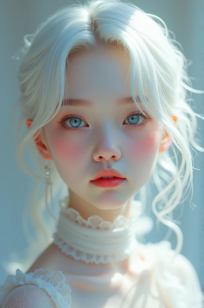 kang yeosang ateez albino