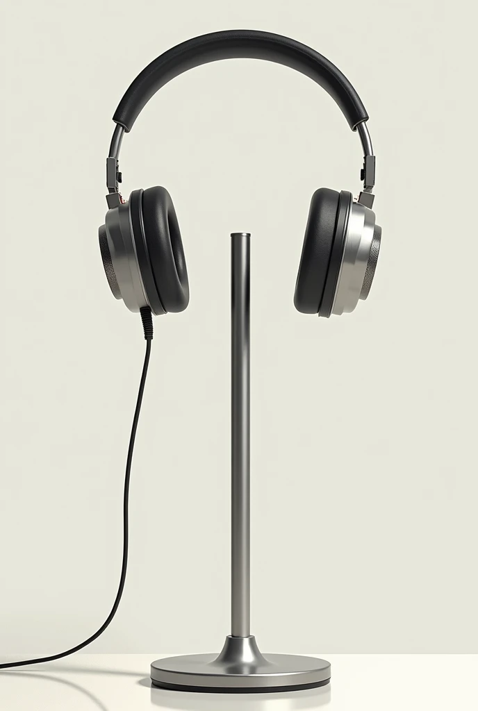 Drawing of a lamp with headphones