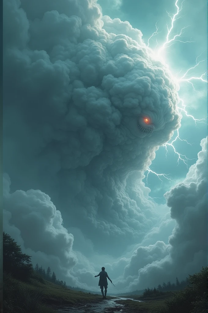 Create a cloud with a monster