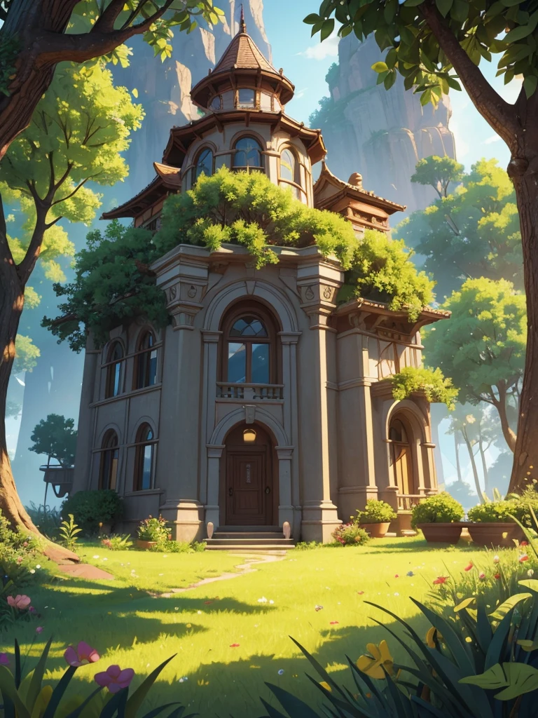 masterpiece, Highest quality, (Highly detailed CG Unity 8k wallpaper) (Highest quality), (Best illustrations), (Best Shadow) nature&#39, blue sea,delicate leaves、Mr.々Light tracking of colorful petals falling into the air, Super detailed --v6