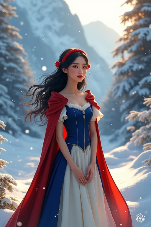 woman　snow white