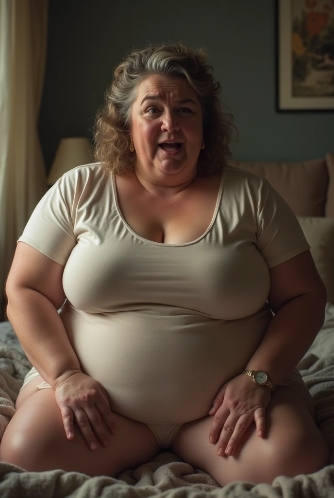 Plump Mature Woman、Poop leakage