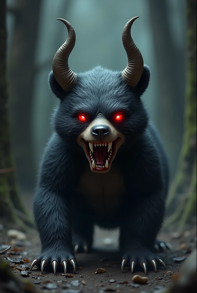 mini demonic bear