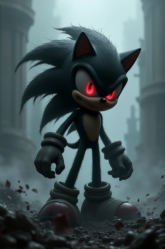 Crea a shadow el erizo de sonic
