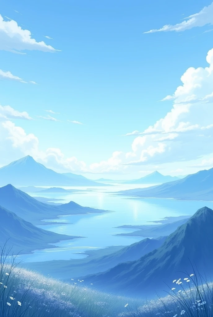 Backgrounds with width greater than height, with blue and white theme for my TCC