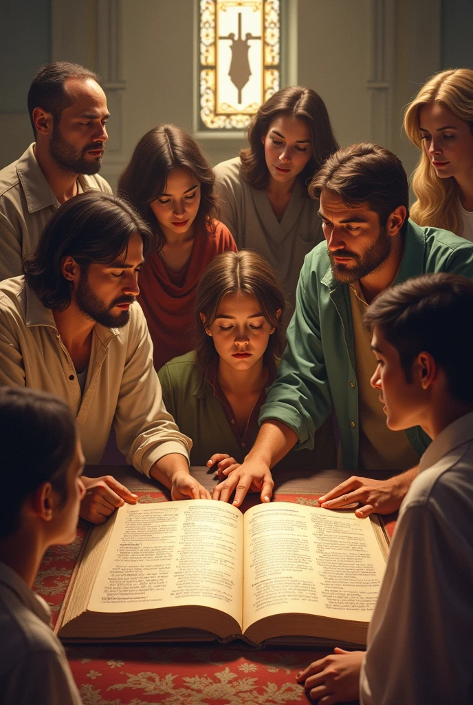 Comprehensive human and religious formation cover open bible
