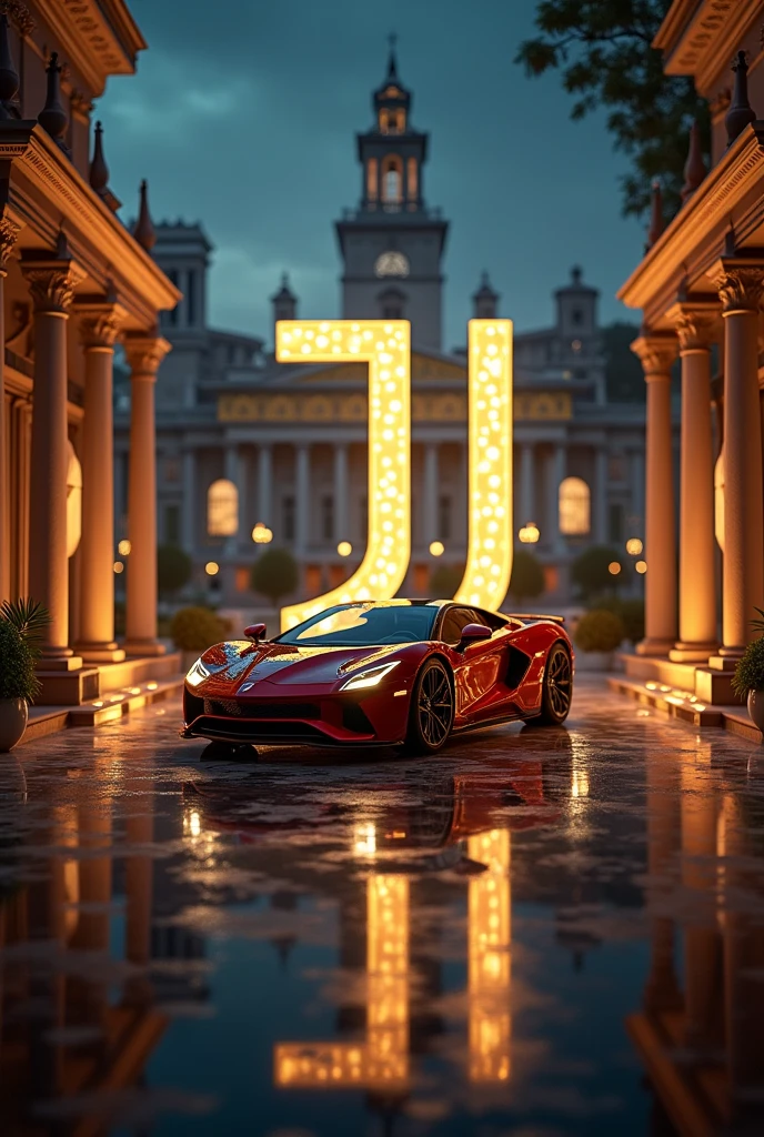 Create a background with the Juventus symbol for the lock screen that conveys wealth and more wealth behind it ,for example the juventus stadium,a city landscape or some Italian luxury cars where the symbol appears a little smaller
