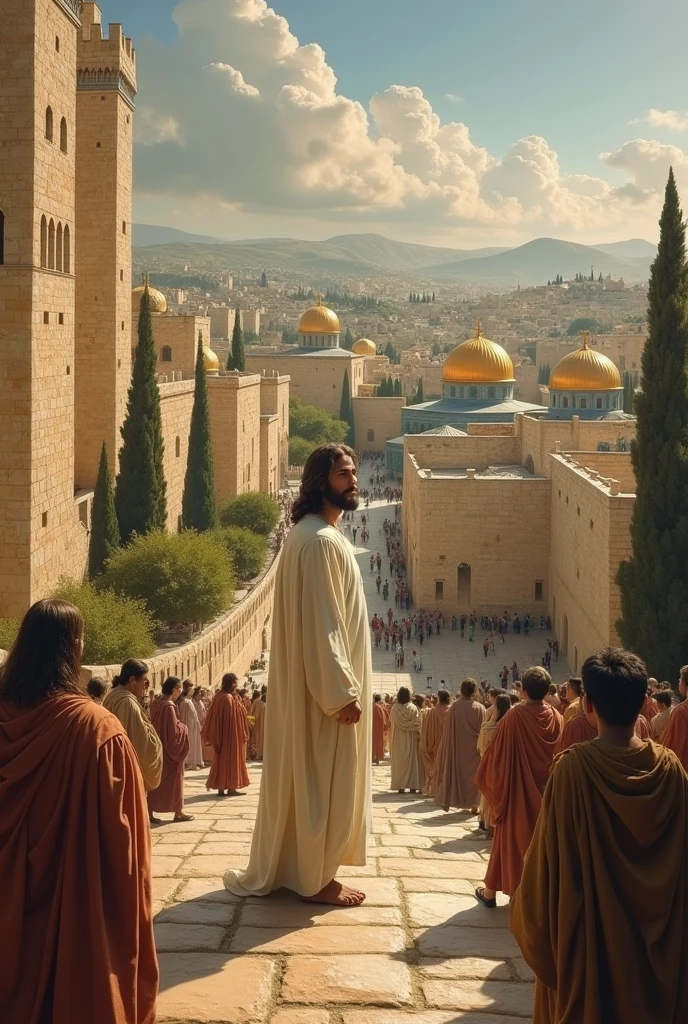a picture of ancient jerusalem of christ
