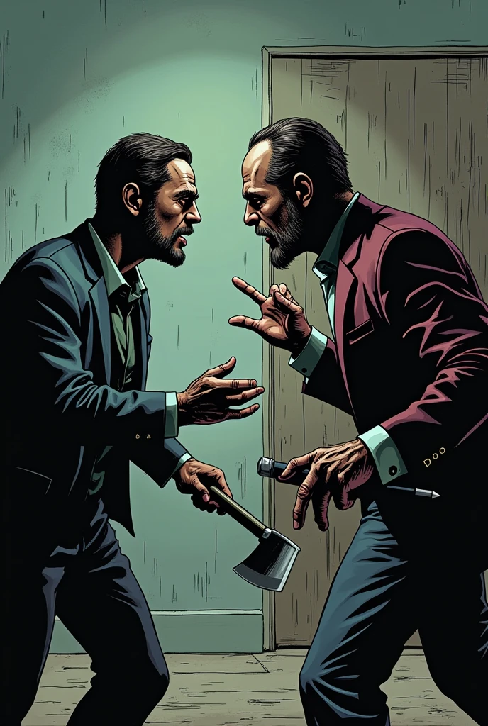 The Don had too many pipettes and is now getting on my nerves.
A slap on the neck. And you are awake again. I'm like your ex-wife. I don't want contact.
You don't know shit, what I do, I'll cut you up with an axe,
Throw yourself to the pigs,
You're just an asshole in my eyes, that looks like a rhinoceros.
And because pride is a mortal sin, it's not so bad, when my murderer hits,
and that is, that you don't even have e