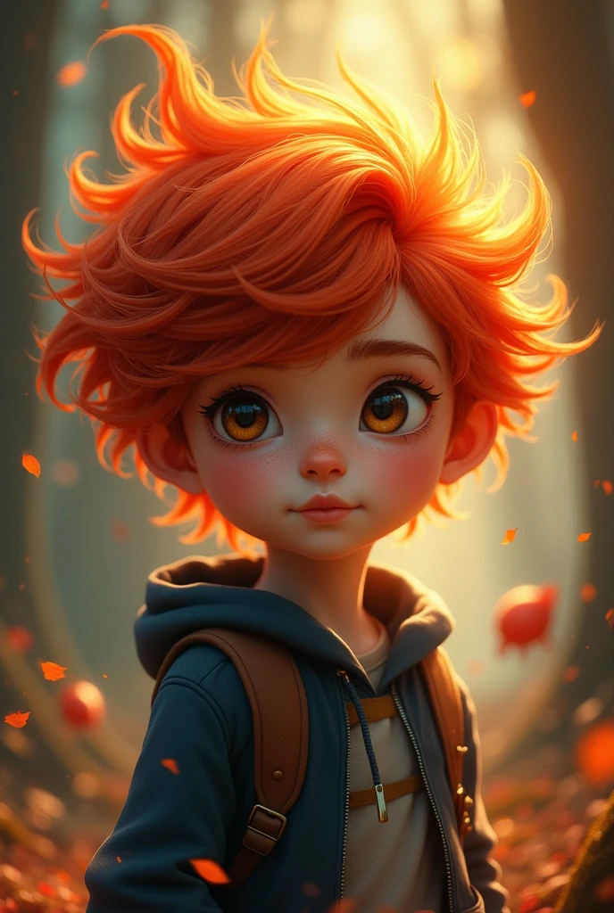 fire haired boy