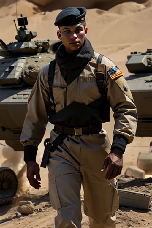elite soldier in the war