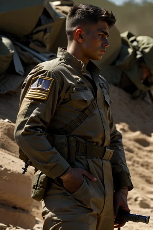 elite soldier in the war